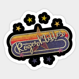 Roger Miller ElaCuteOfficeGirl Vintage Sticker